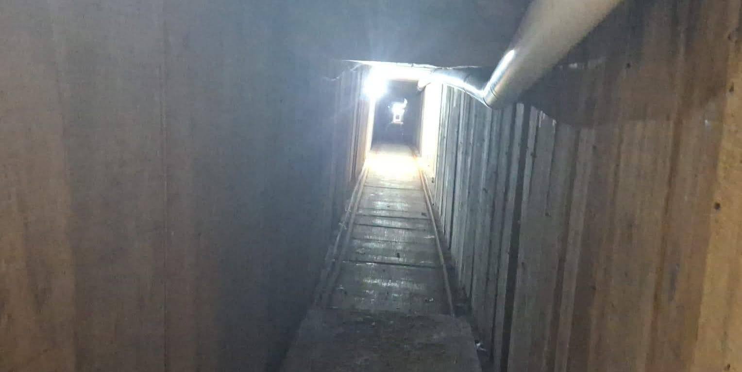 Descubren narcotúnel con tecnología deslizante en Tijuana; conectaba con San Diego