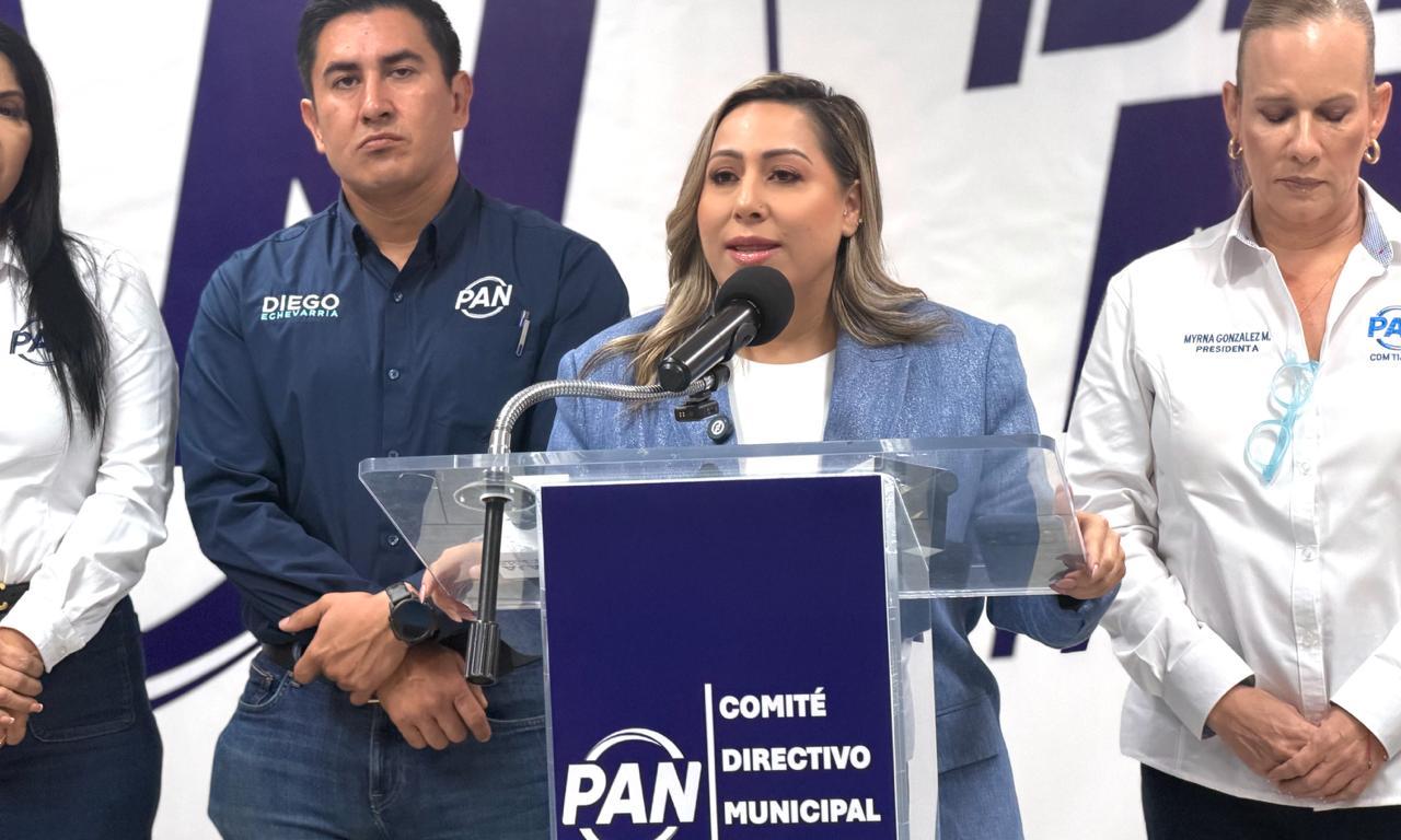 Conferencia de prensa del Partido Acción Nacional