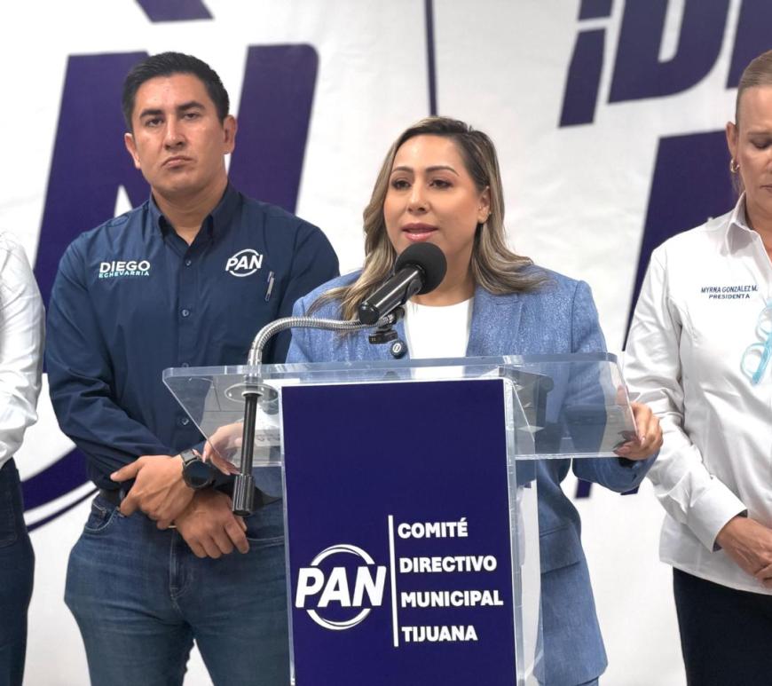 Conferencia de prensa del Partido Acción Nacional