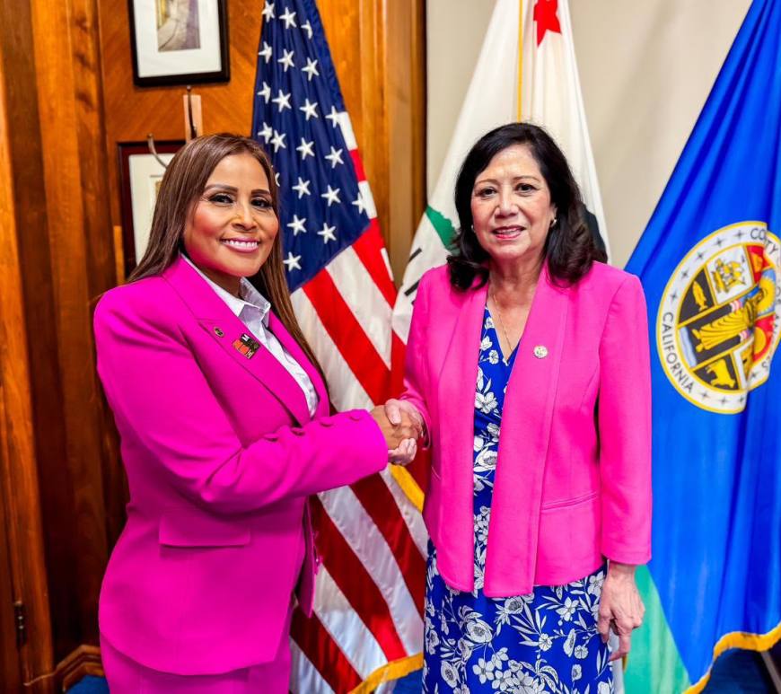 Fortalece Claudia Agatón vínculos binacionales con liderazgos hispanos del sur de California