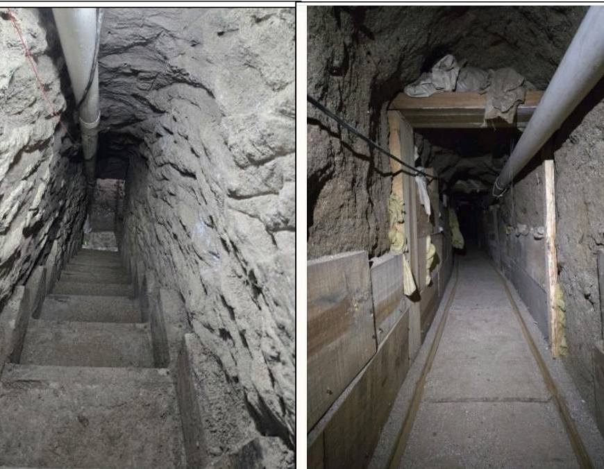 Descubren sofisticado nanotúnel fronterizo en Otay Mesa; incautan más de una tonelada de cocaína valuada en 45 millones de dólares