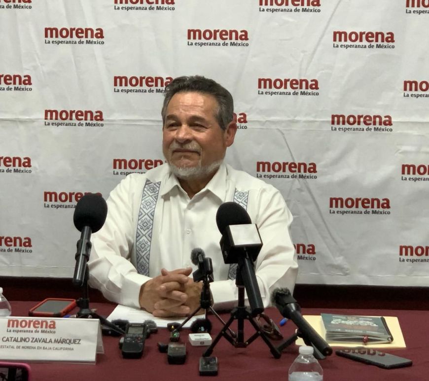 Abre Morena convocatoria para definir la Coordinación de la 4T en Baja California: Catalino Zavala