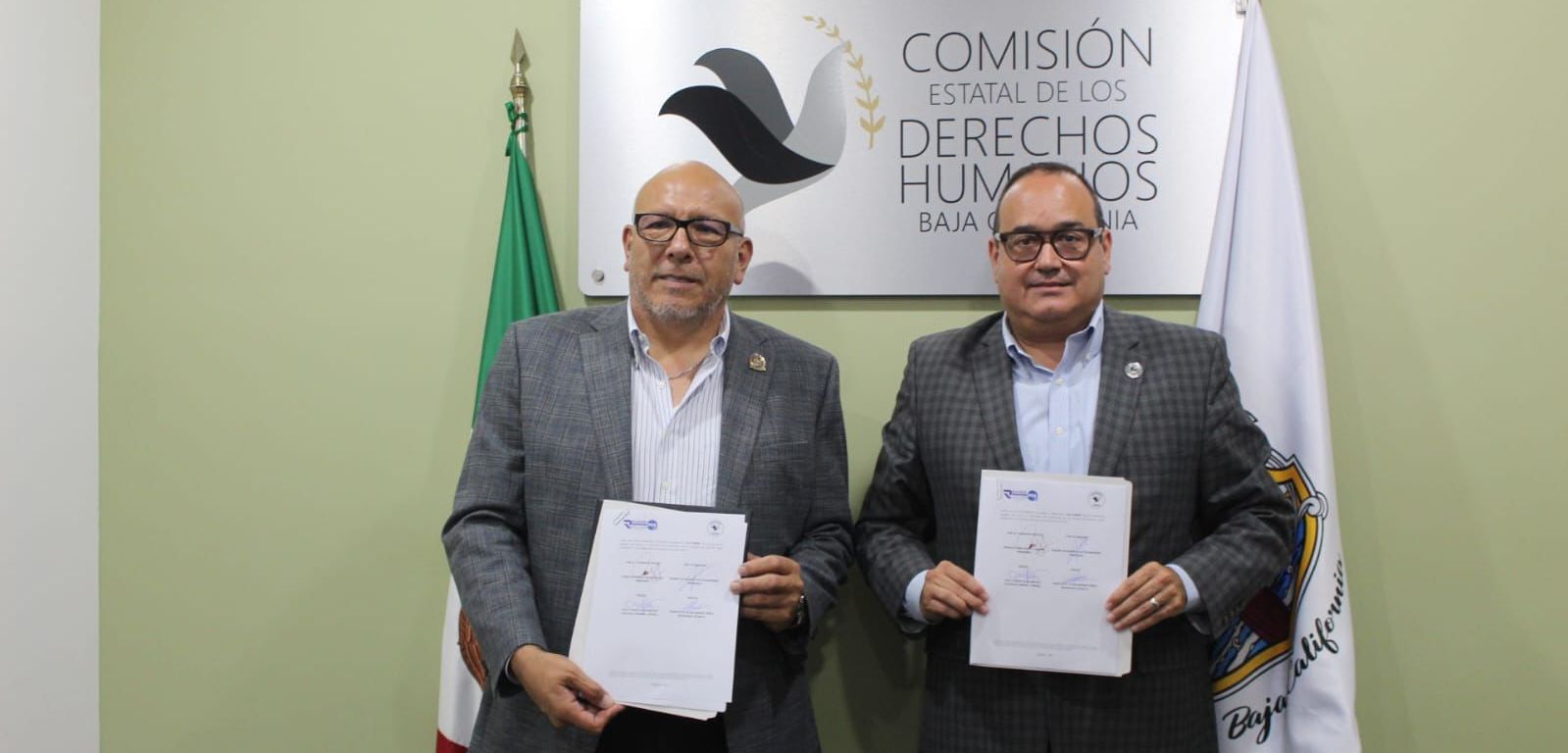 Firma de convenio impulsa seguridad con enfoque en derechos humanos en Baja California