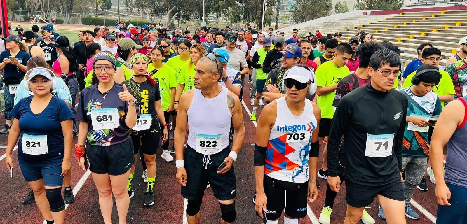 Informa XXV Ayuntamiento de Tijuana cierre parcial de vialidades por la 5ta. Carrera Atlética 'Tijuana con los Refugiados'