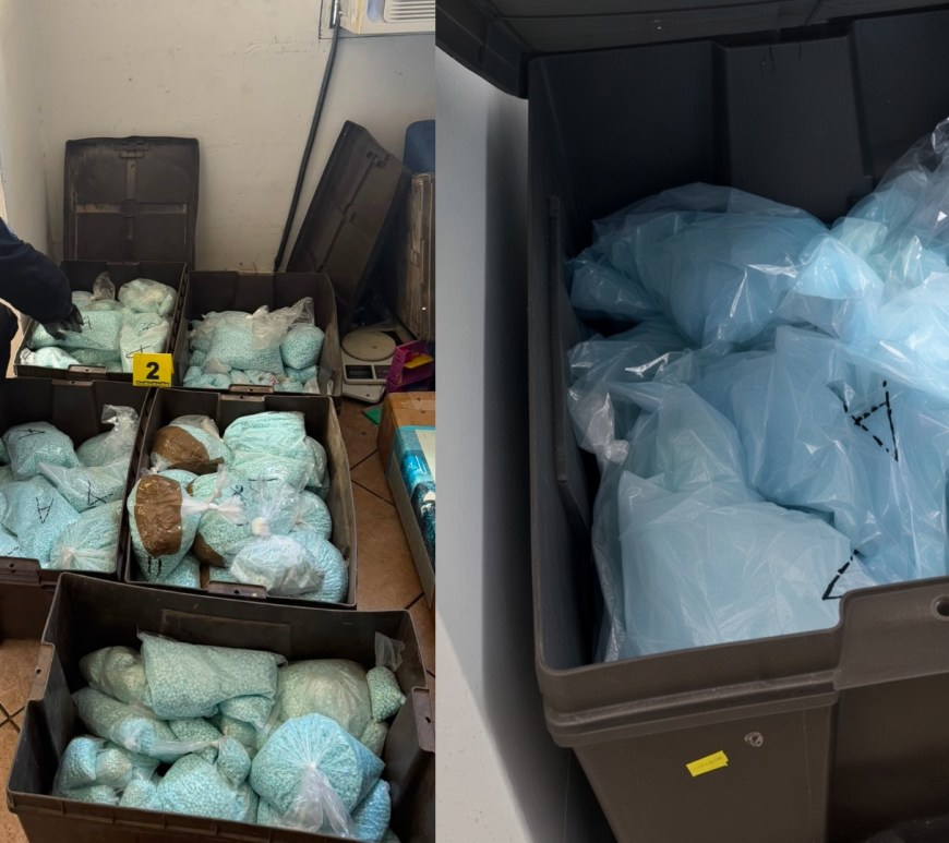 Aseguran 120 kilos de fentanilo vinculados a 'Los Rusos' en Mexicali