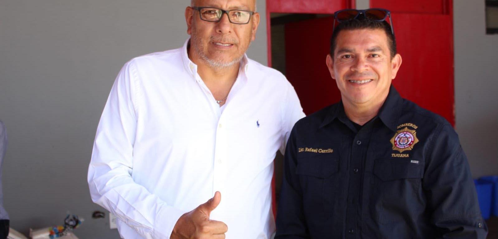 Reconocen a bomberos de Tijuana en vísperas de su día oficial