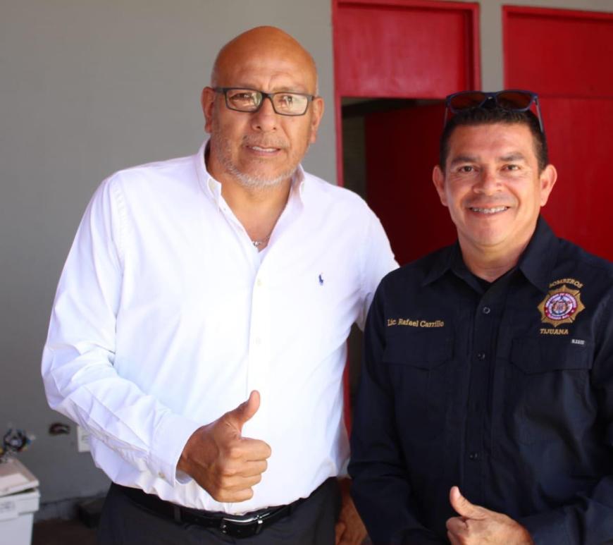 Reconocen a bomberos de Tijuana en vísperas de su día oficial