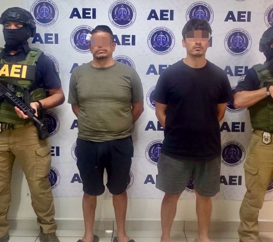 Detienen a dos hombres por homicidio dentro de un centro de rehabilitación en Tijuana