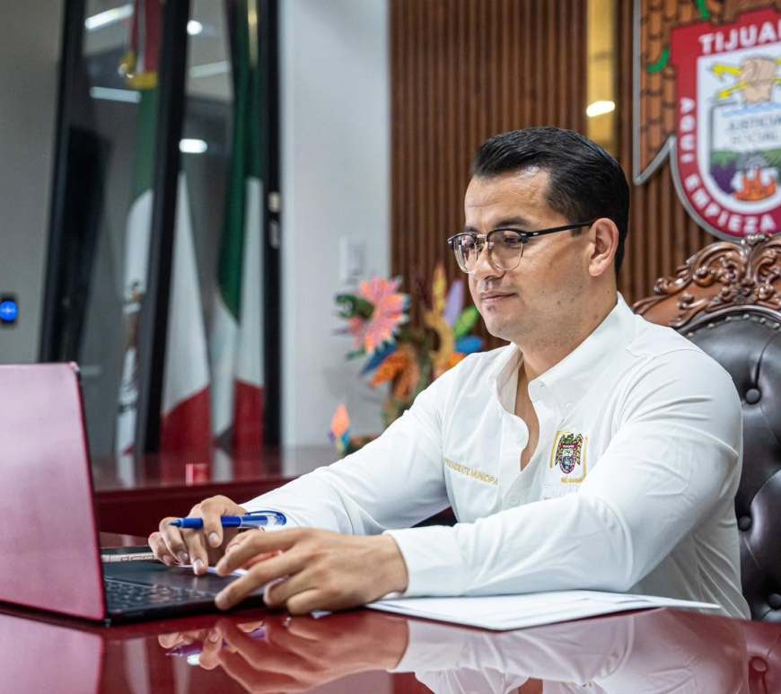 Concluye Abdiel Gutiérrez periodo de tres meses al frente de la administración pública de Tijuana