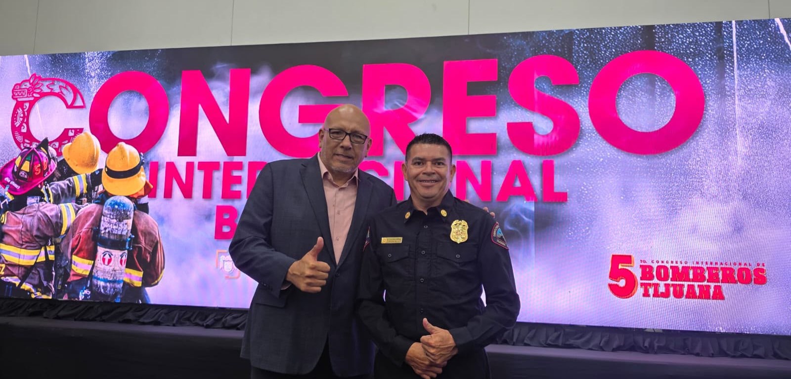 Inauguran 5to. Congreso Internacional de Bomberos en Tijuana con enfoque en rescate de alto riesgo