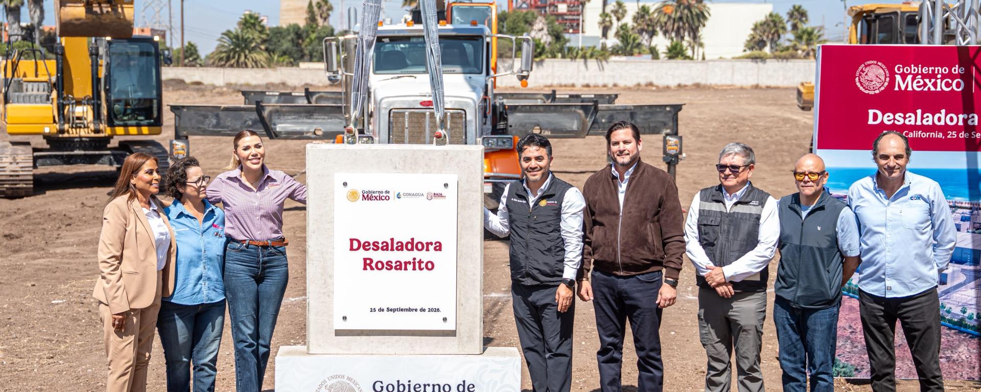 Alcalde de Tijuana respalda inicio de planta desaladora en Playas de Rosarito ante reto hídrico metropolitano
