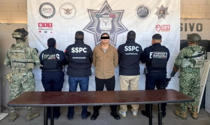 Detienen en Mexicali a Víctor Alfonso “N”, presunto integrante de “Los Rusos” vinculado al Cártel de Sinaloa