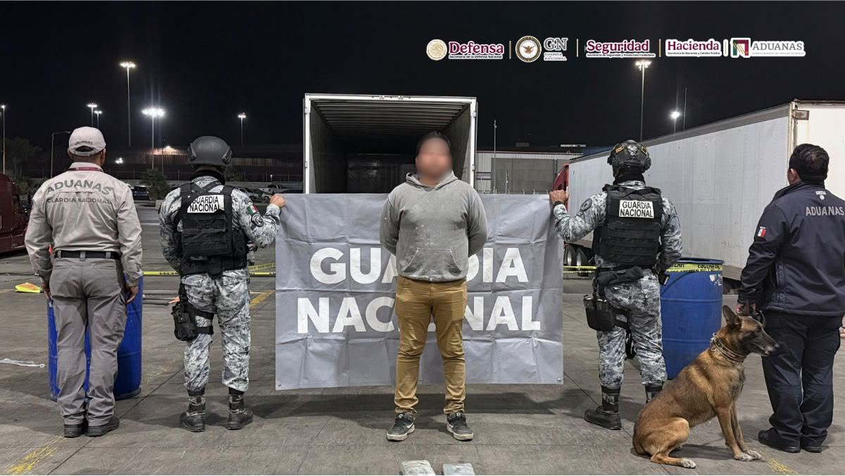 Aseguran cerca de 250 kilos de cocaína y fentanilo en la Garita de Otay en Tijuana; hay un detenido