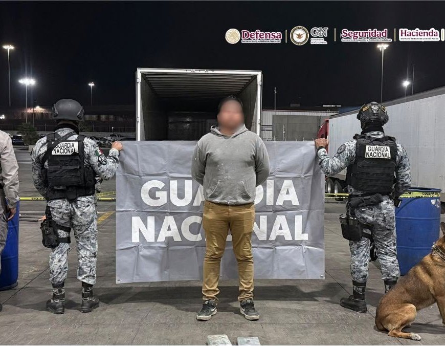 Aseguran cerca de 250 kilos de cocaína y fentanilo en la Garita de Otay en Tijuana; hay un detenido