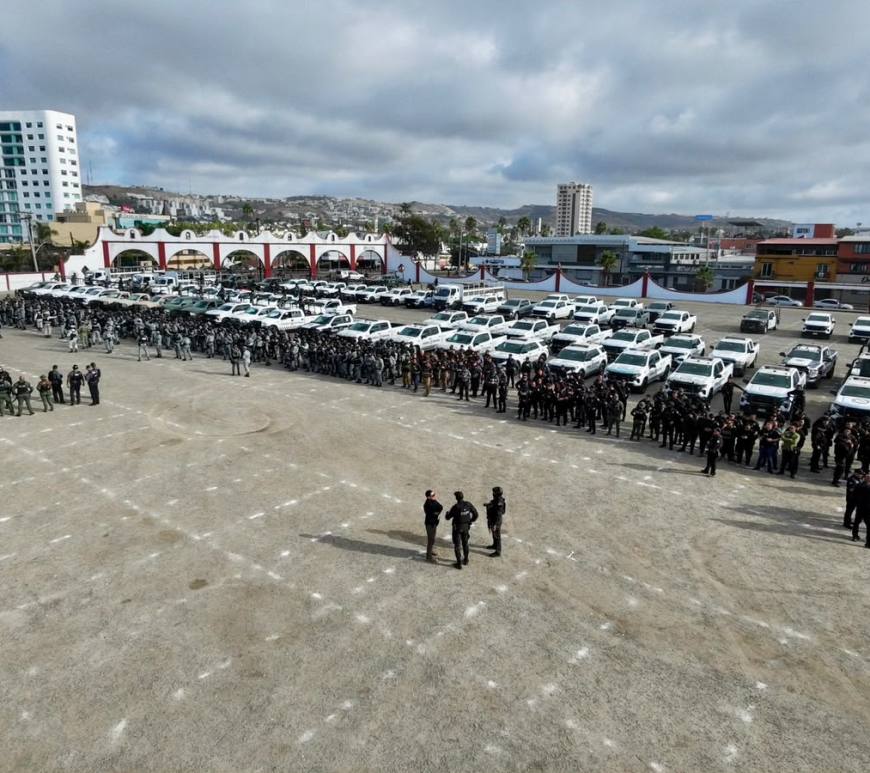 Despliegan a más de 500 elementos en Playas de Tijuana ante incidencia delictiva