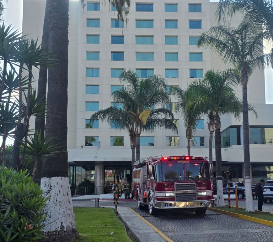 Dos trabajadoras resultan intoxicadas por aparente fuga de gas en el Hotel Marriott de Tijuana
