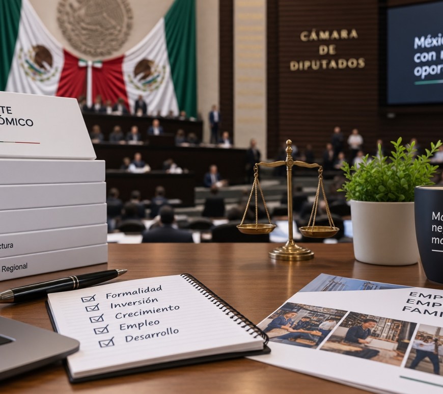 Empresarios exigen al Congreso no limitar el Paquete Económico 2027 a una agenda meramente recaudadora