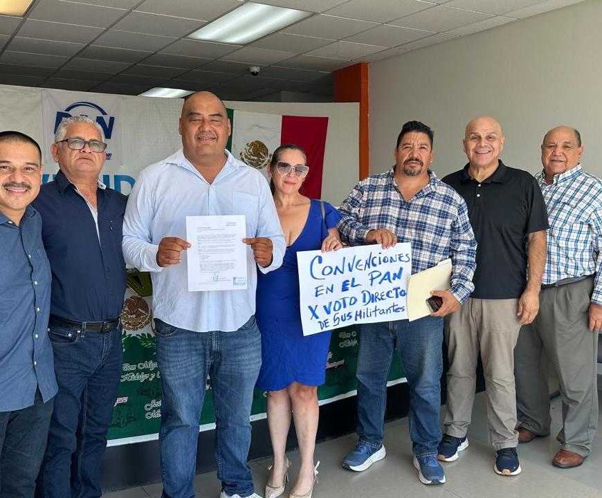 Militancia del PAN en Baja California exige frenar designaciones y abrir candidaturas a voto directo