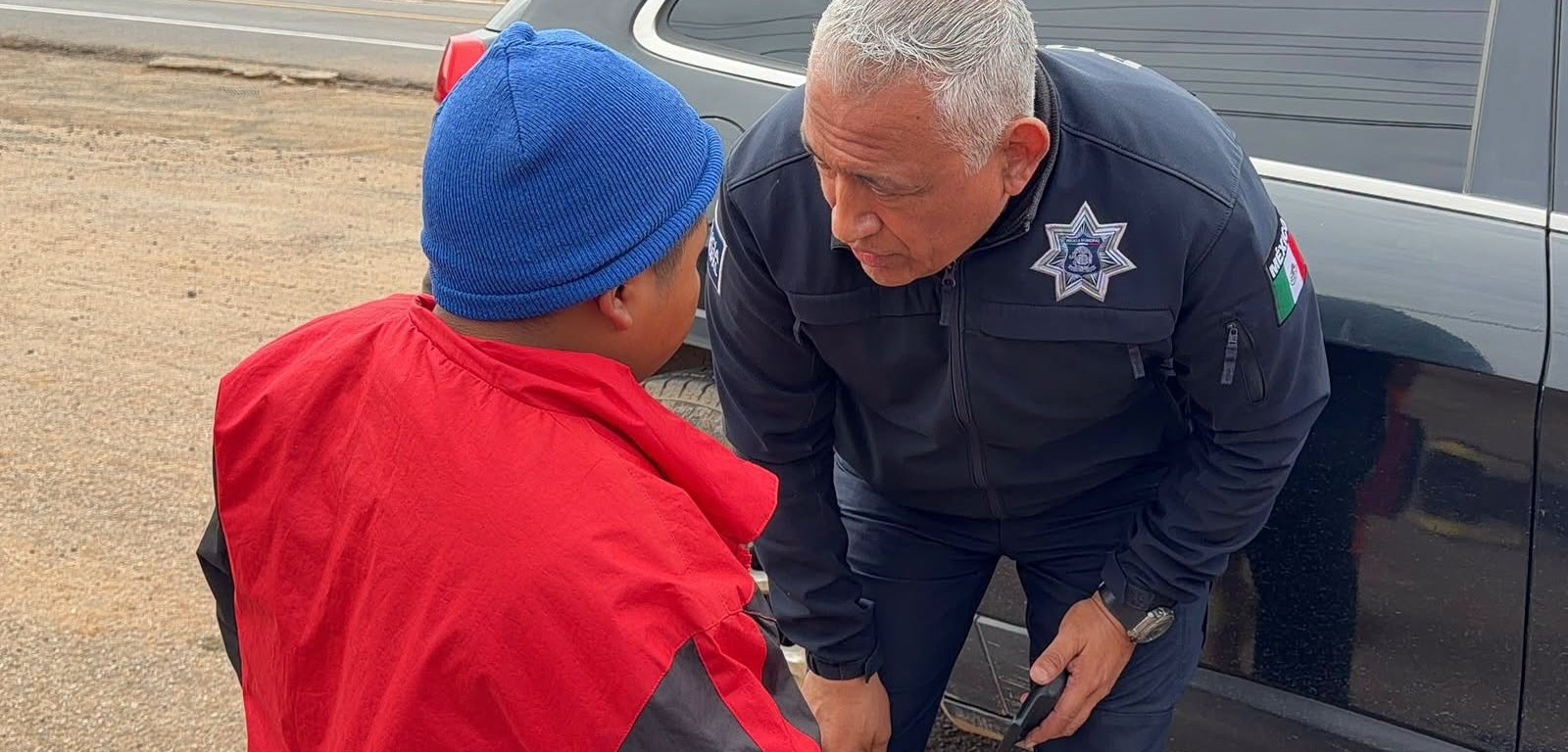 Localizan con vida a niño de 10 años arrastrado por la tormenta Rachel en Ensenada