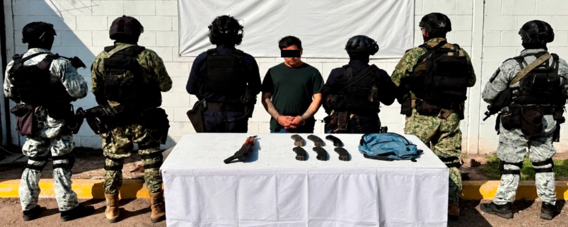 Cae en Sinaloa presunto operador de "Los Chapitos" ligado a crímenes de mineros y plagio de turistas