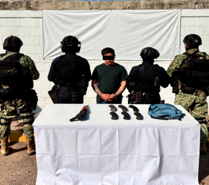 Cae en Sinaloa presunto operador de "Los Chapitos" ligado a crímenes de mineros y plagio de turistas