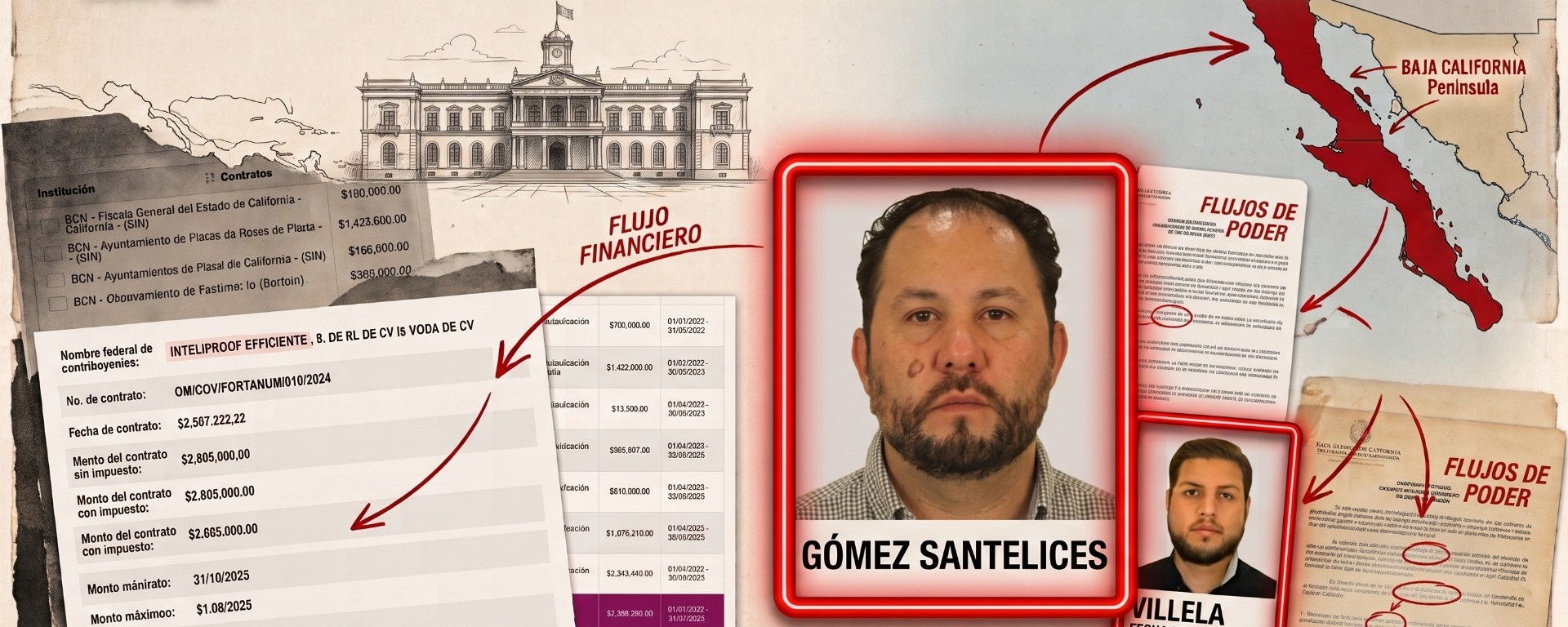 Gobiernos de BC y fiscalía asignaron más de 90 mdp a empresas sancionadas por lavado para el Cártel de Sinaloa