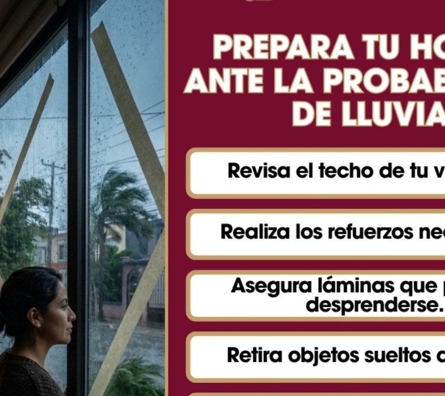 Alertan por posibles lluvias en Tijuana: recomiendan asegurar viviendas y despejar desagües