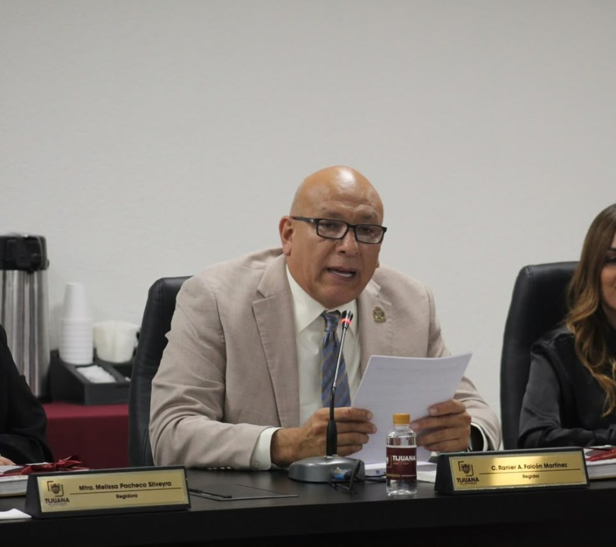 Pide regidor Ranier Falcón acelerar el paso en servicios y seguridad para Tijuana