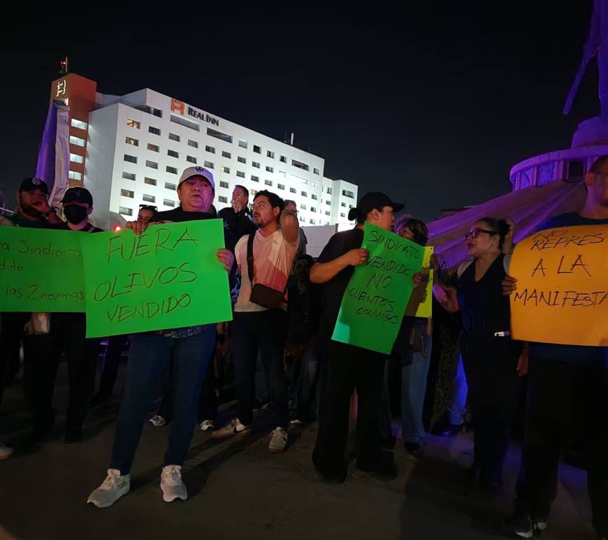 Trabajadores del IMSS protestan en Tijuana por crisis de insumos y denuncian abandono sindical