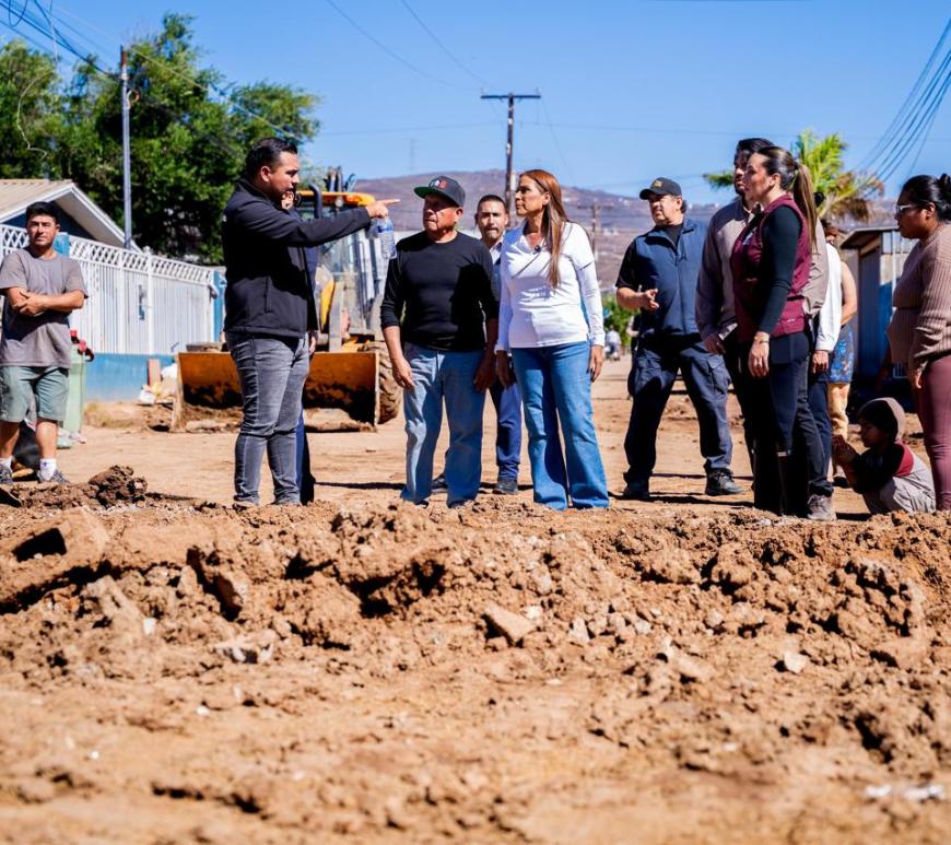 Tormenta Rachel deja más de 3 millones de m² de vialidades dañadas y 60 colonias afectadas en Ensenada