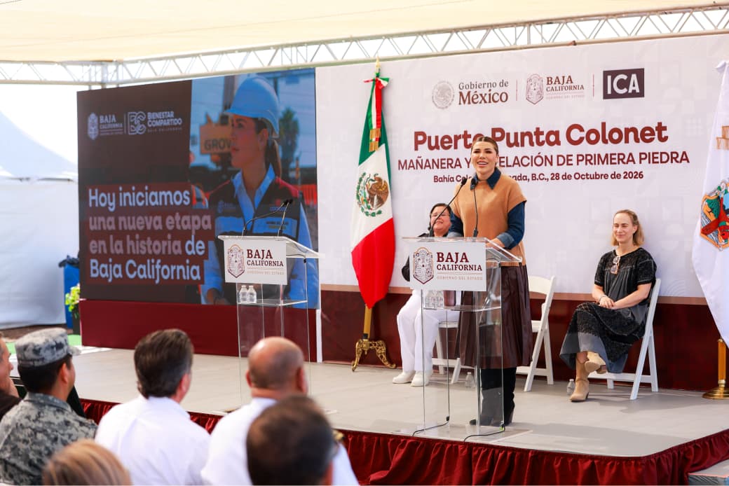 Inician obras del puerto Punta Colonet; prevén operaciones en 2029
