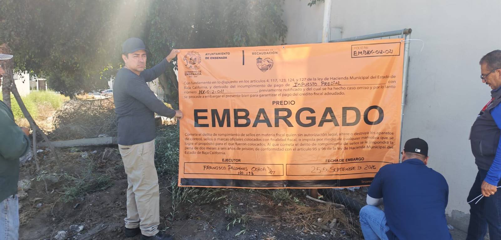 Embargan propiedad en la Ampliación Moderna por adeudo de predial cercano a 500 mil pesos