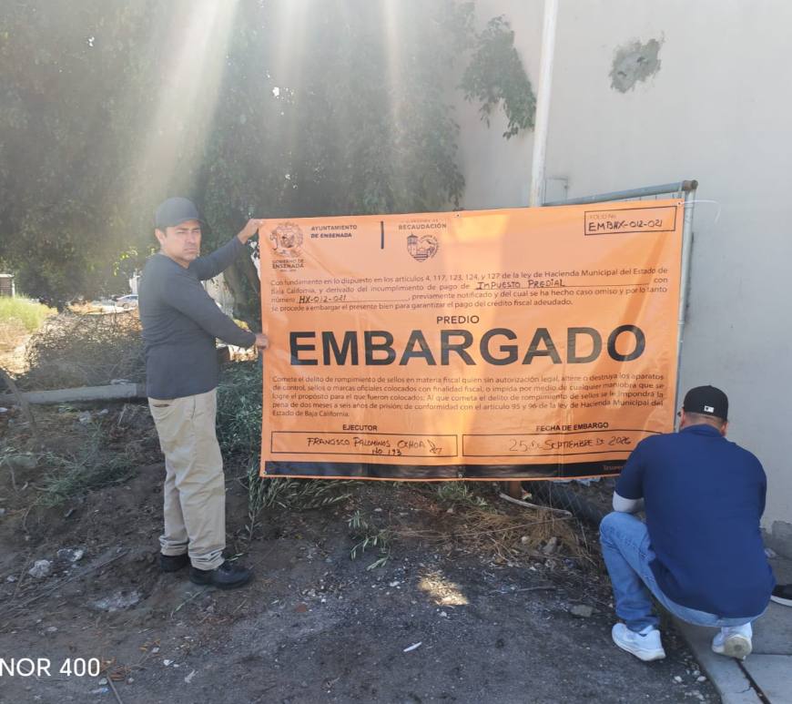 Embargan propiedad en la Ampliación Moderna por adeudo de predial cercano a 500 mil pesos